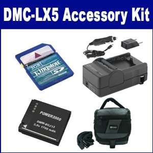  Panasonic Lumix DMC LX5 Digital Camera Accessory Kit 