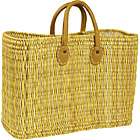 Medina Yellow Straw Tote After 20% off $33.60