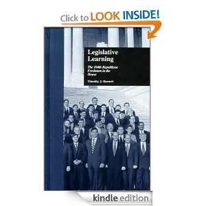 Legislative Learning (Politics and Policy in American Institutions 