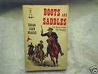 1958 BOOTS AND SADDLES TV Paperback Story Of The 5th Cavalry edgar 