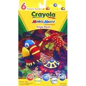   Crayola Model Magic Single Packs Primary Colors (4 Pack) Toys & Games