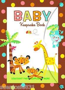 Fisher Price Baby Shower Keepsake Book  