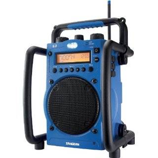SANGEAN U3R DIGITAL AM / FM WATER RESISTANT UTILITY RADIO WITH …