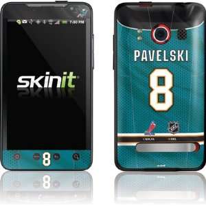 Skinit J. Pavelski   San Jose Sharks #8 Vinyl Skin for HTC 