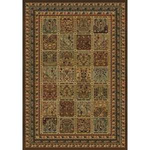 Babylon Green Rug From the Horizons Collection (47 X 63)  