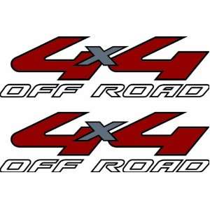  4x4 Decals   2008 to 2010 Ford Style (For Light Colored 