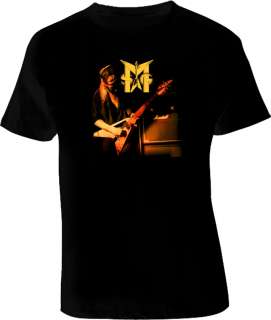Michael Schenker Scorpions Ufo Msg Guitar T Shirt Black  
