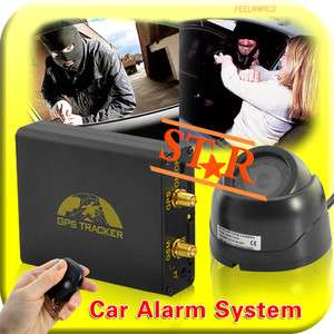 NEW Real Time Car Vehicle GPS GSM GPRS Tracker Alarm Tracking System 