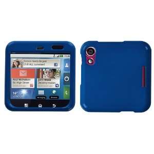 Solid Dr Blue Phone Protector Cover for MOTOROLA MB511 