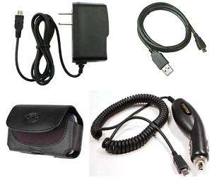 for ATT Samsung Flight 2 USB Cable +Case+Car+AC Charger  