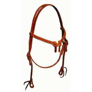  Showman Herman Oak Leather Furturity Knot Headstall with 