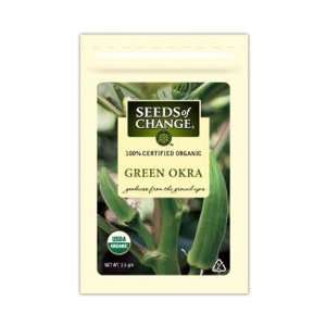   of Change 06071 Certified Organic Green Okra Patio, Lawn & Garden