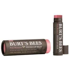  Burts Bees Tinted Lip Balm (Pink Blossom 0.15oz) Health 