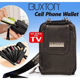 BUXTON GENUINE LEATHER CELL PHONE WALLET