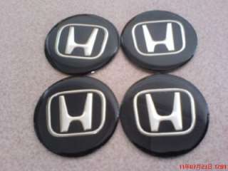 4X 56mm Honda Car Wheel Center Trims stickers Cap Badge  