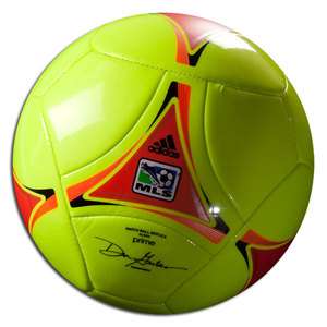 adidas Prime 2012 MLS Gld Soccer Ball Brand New Yellow   Orange Size 4 