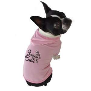   Ruff and Meow Dog Hoodie, Southern Belle, Pink, Large