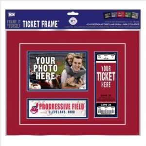  Cleveland Indians Game Day Ticket Frame Frame It Yourself 