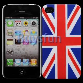 UNION JACK FLAG HARD CASE COVER SKIN FOR APPLE IPHONE 4 4G 4S  