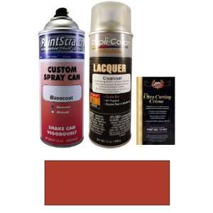  12.5 Oz. Solar Red Spray Can Paint Kit for 1976 Saab All 