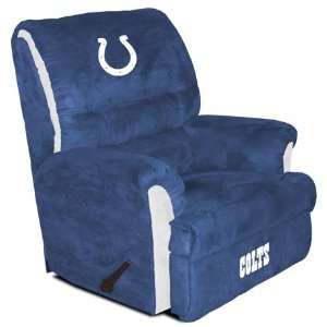  Indianapolis Colts Big Daddy Recliner Blue Everything 