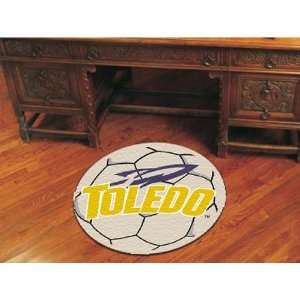  Toledo Rockets NCAA Soccer Ball Round Floor Mat (29 