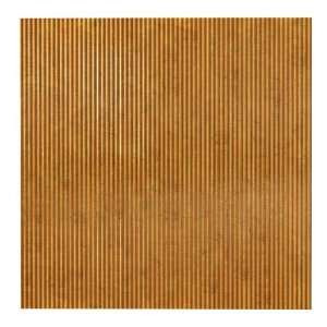  ACP 24 x 24 Rib 2 Lay In Ceiling Tile   Muted Gold L65 