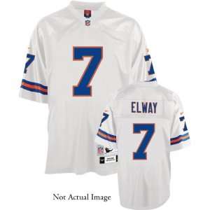 John Elway Denver Broncos Autographed White Reebok Jersey