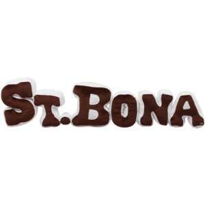 NCAA St. Bonaventure Bonnies Brown White Plush Spirit Name 