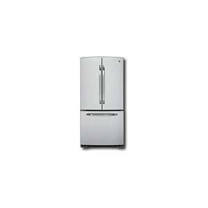    GE 222 Cu Ft French Door Refrigerator   CleanSteel Appliances