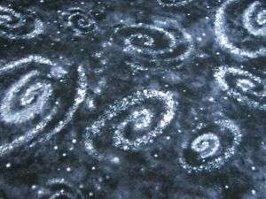 Yard Quilt Cotton Fabric  Galaxy Stars Nebula  