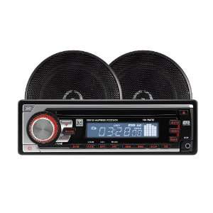 Dual CP5165 (XD5125 plus 2 6.5 Inch speakers) AM/FM/CD/Receiver Car 