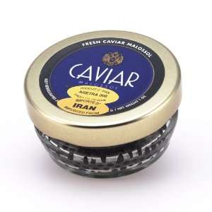 Markys Iranian Osetra 000 Caviar, Malossol from Caspian Sea   1 oz 