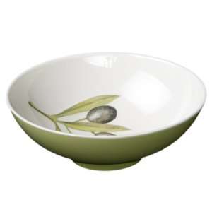   Rice Bowl, 16 Ounce Heavy Weight, Embossed Olive