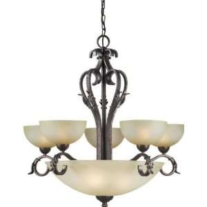  Forte 5+4 LT Chandelier