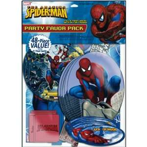   Spider Man Party Favor Pack, 48 Count Packages