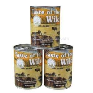  Taste of the Wild High Prairie Canned Dog Food case Pet 