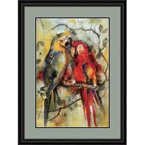  Love Birds by Jan Kooistra   Framed Artwork