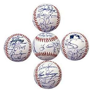  New York Yankees Reunion Autographed / Signed Baseball 