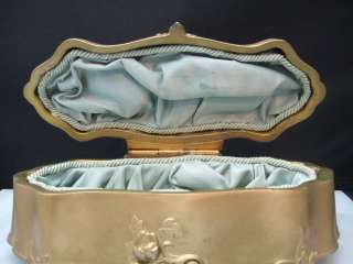   Weidlich Brothers WB Antique Jewelry Casket Large Trinket Box  