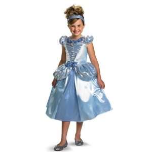   Deluxe Shimmer Disney Cinderella Costume Size Medium