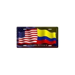  Flags USA Colombia Automotive