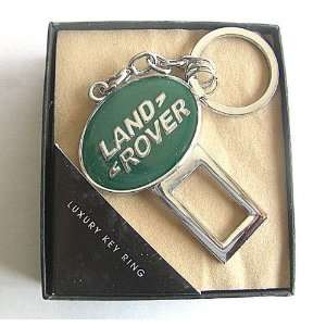 Land Rover Metal Seat Belt Buckle Alarm Stopper Key Chain