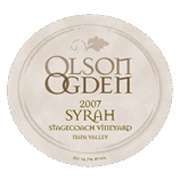 Olson Ogden Stagecoach Syrah 2007 