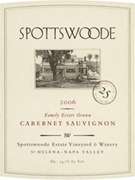 Spottswoode Cabernet Sauvignon 2006 