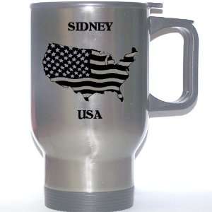  US Flag   Sidney, Ohio (OH) Stainless Steel Mug 