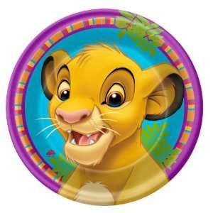  Lets Party By Hallmark Disney The Lion King Dessert Plates 