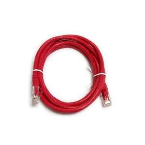  Cat6 UTP Patch LAN Cable 5 5ft 5 Ft 1gbps (6 Colors) Red 