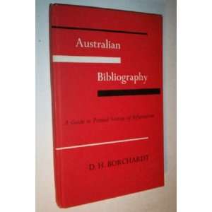  Australian bibliography; A guide to printed sources of 