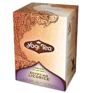  Yogi Tea Egyptian Licorice Organic Caffeine Free   16 Tea 